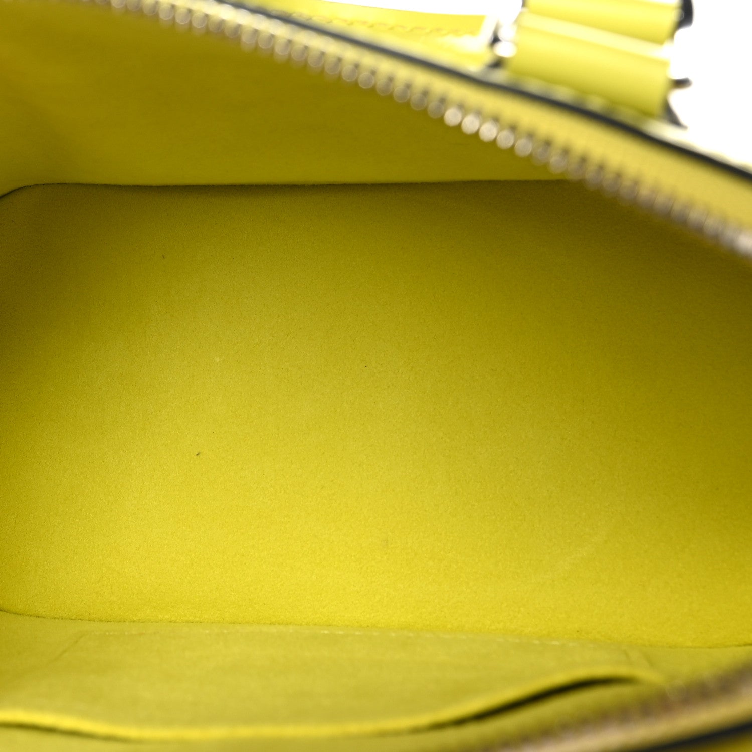 Louis Vuitton Epi Jacquard Alma BB Yellow Citron 5 of 9