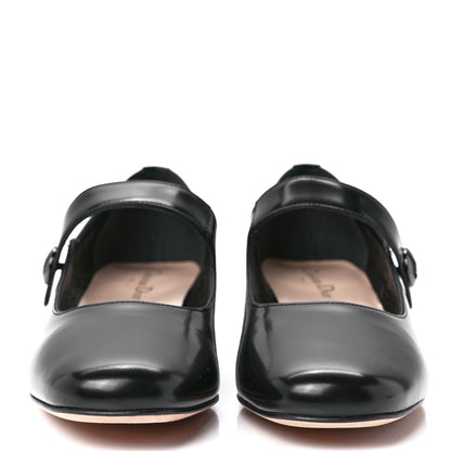 Christian Dior Brushed Calfskin Uniform 30mm Pumps 39 Black 2 of 8