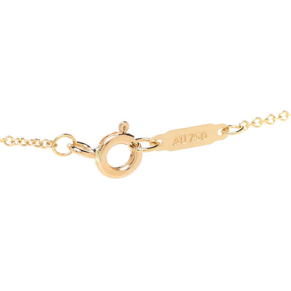 Tiffany 18K Yellow Gold Twist Knot Pendant Necklace 5 of 5