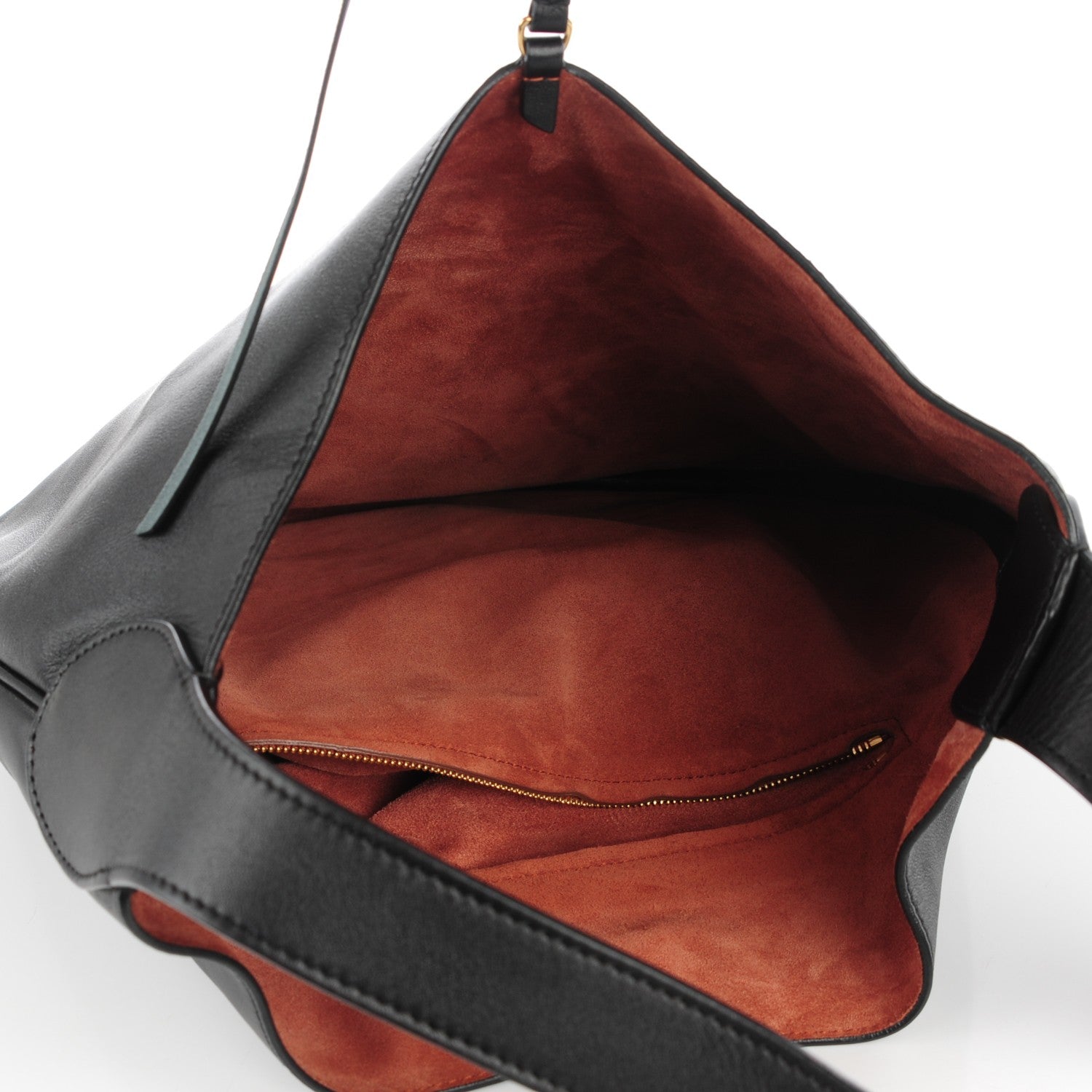 Celine Supple Calfskin Medium Hobo Black 7 of 7