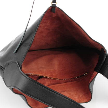 Celine Supple Calfskin Medium Hobo Black 7 of 7