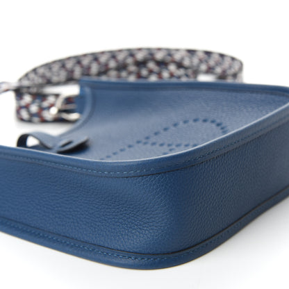 Hermes Taurillon Maurice Zigzag Evelyne TPM Deep Bleu Bleu Zellige Indigo Black 5 of 11