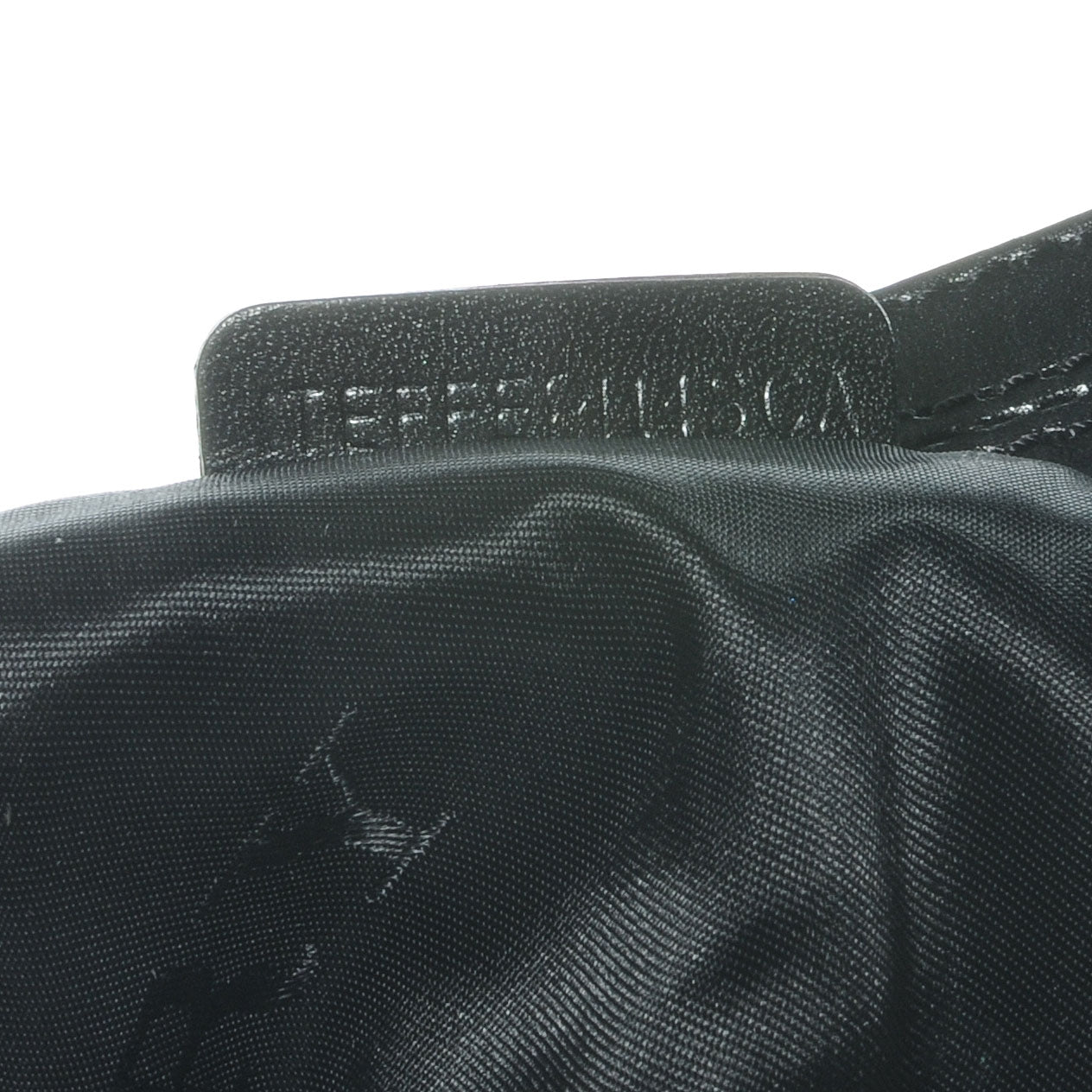 Lambskin Bridle Calfskin Small Dutton Hobo Black