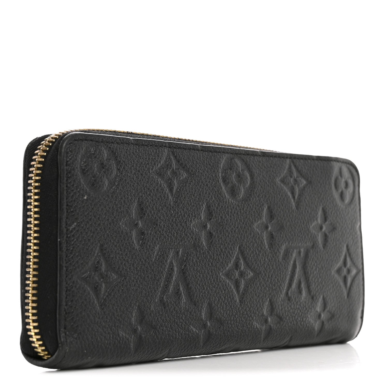 Louis Vuitton Empreinte Clemence Wallet Black 3 of 11