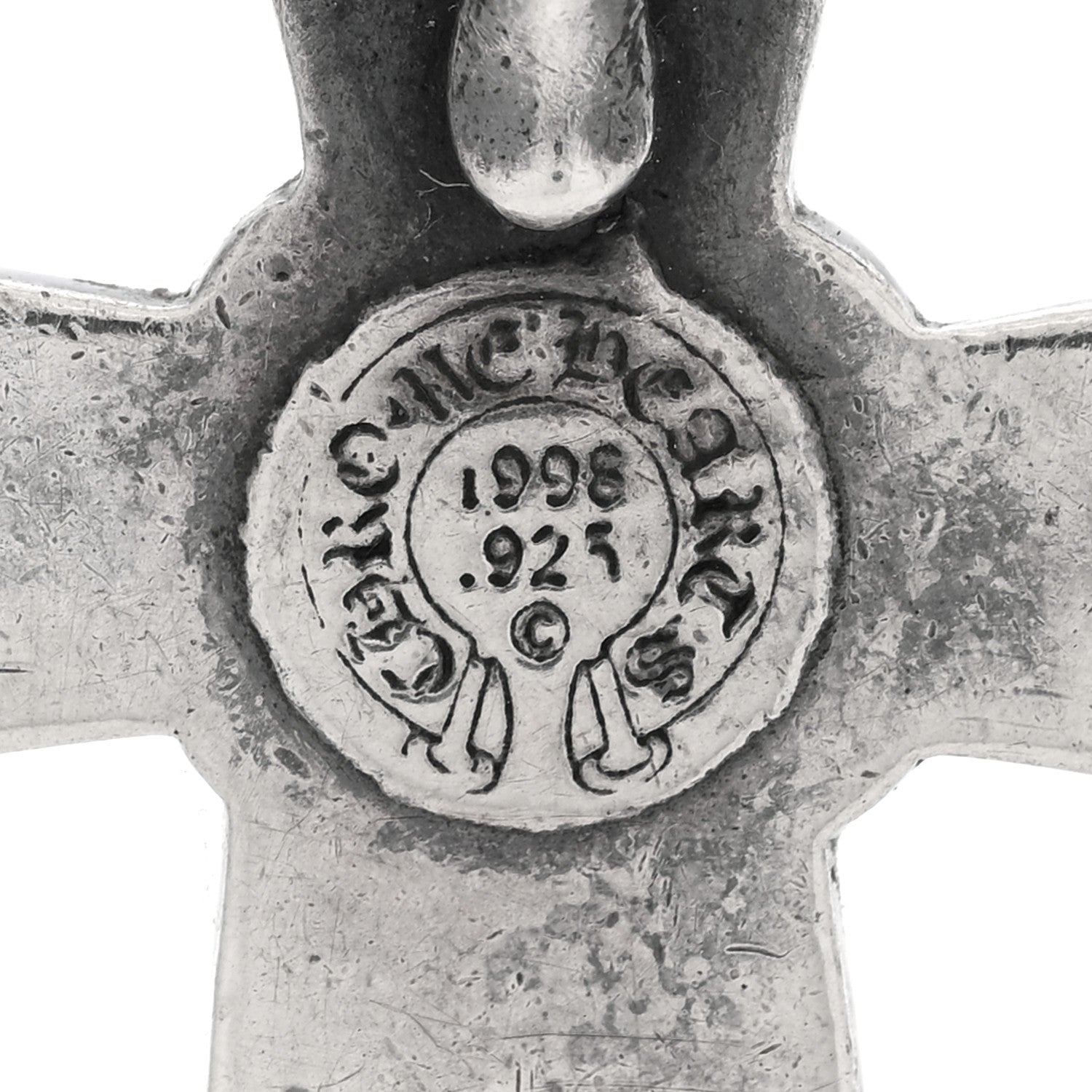 Chrome Hearts Sterling Silver Vulcan Cross Pendant 3 of 3