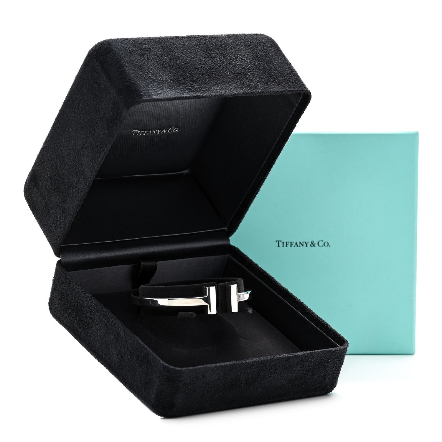 Tiffany Sterling Silver T Square Bracelet 4 of 4