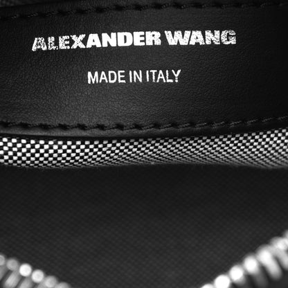 Alexander Wang Calfskin Small Rogue Satchel Black Silver Hardware 6 of 8