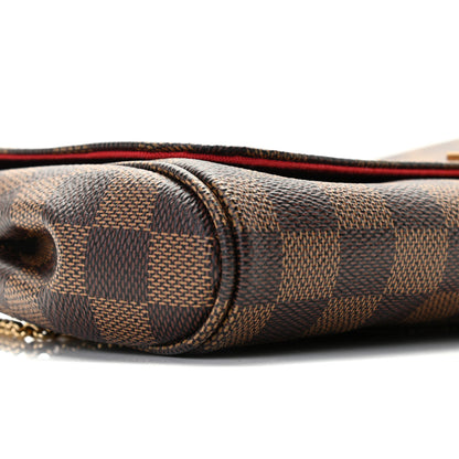 Louis Vuitton Damier Ebene Favorite MM 5 of 10