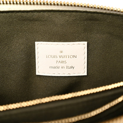 Louis Vuitton Lambskin Embossed Monogram Coussin PM Beige Cream 6 of 11