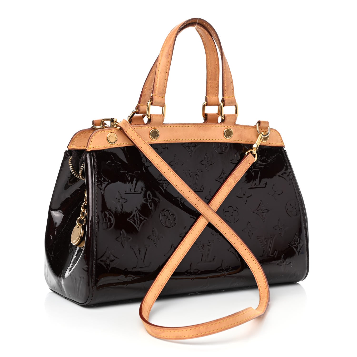 Louis Vuitton Vernis Brea PM Amarante 2 of 4
