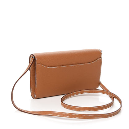 Hermes Epsom Constance Long Wallet To Go Gold 2 of 9