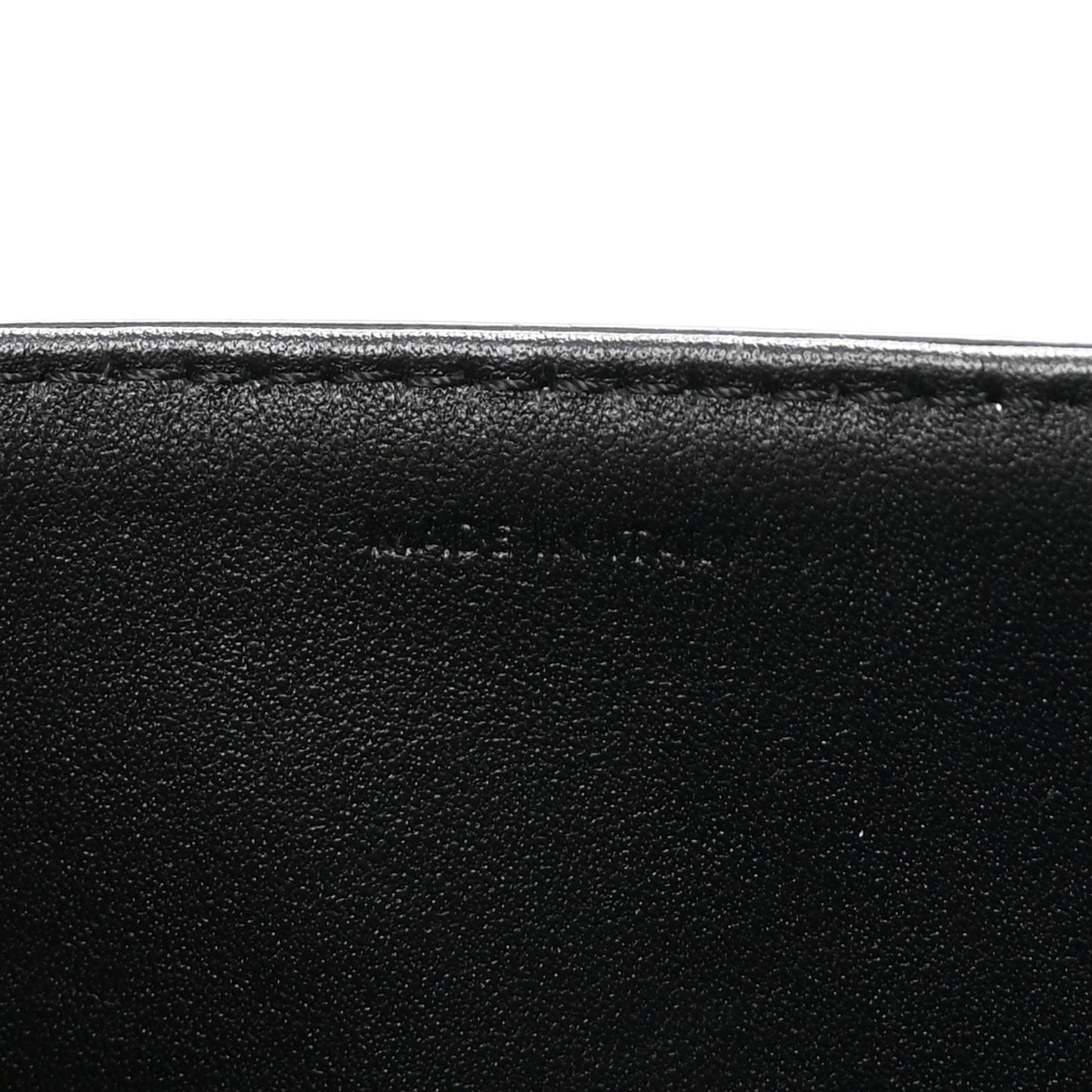 Shiny Calfskin Medium Triomphe Black