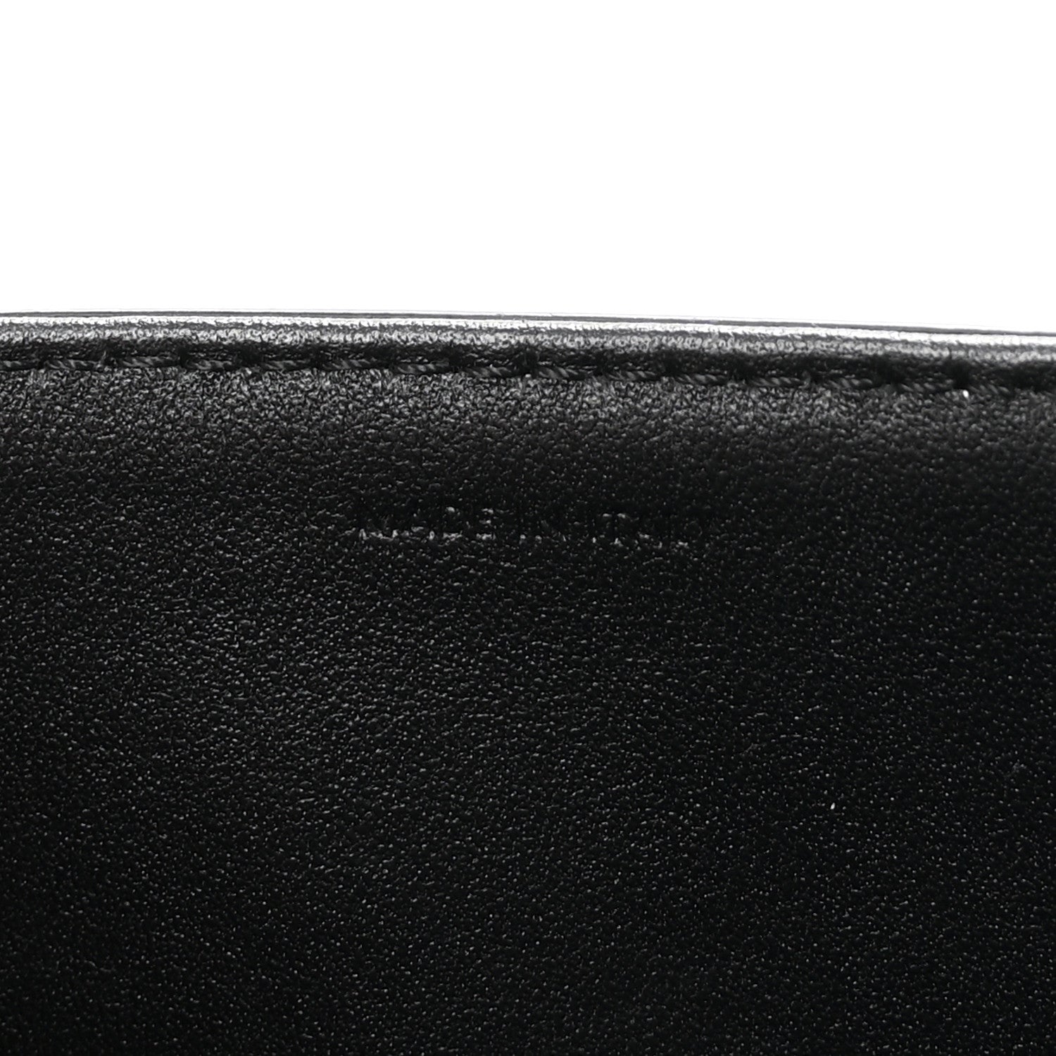 Celine Shiny Calfskin Medium Triomphe Black 7 of 10