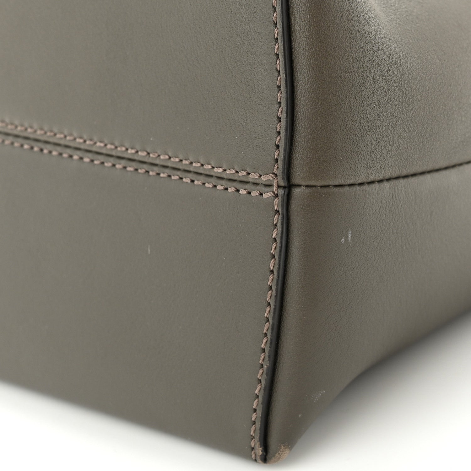 Fendi Vitello Dolce 4 Color Medium By The Way Boston Bag Carbone Grigio Polvere Multicolor 11 of 11