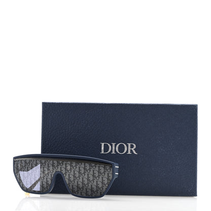 Christian Dior Oblique Diorclub M7U Mask Sunglasses Blue 9 of 9