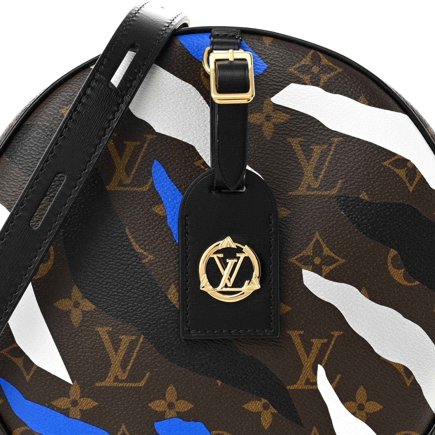 Louis Vuitton X LOL Monogram Boite Chapeau Souple Blue Silver 6 of 8