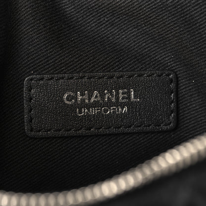 Chanel Calfskin Quilted Waist Belt Bag Black 6 of 11