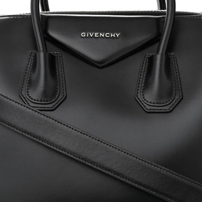 Givenchy Shiny Lord Calfskin Medium Antigona Black 8 of 10