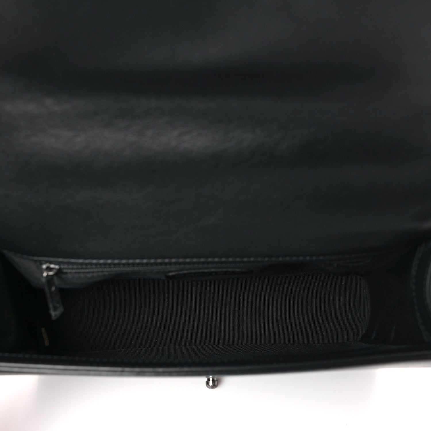 Chanel Lambskin Quilted Medium Boy Flap Black 5 of 9