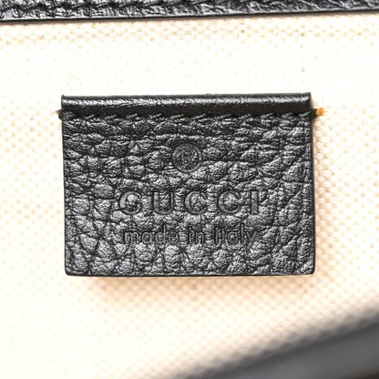 Gucci Pebbled Calfskin Small Dionysus Shoulder Bag Black 7 of 14