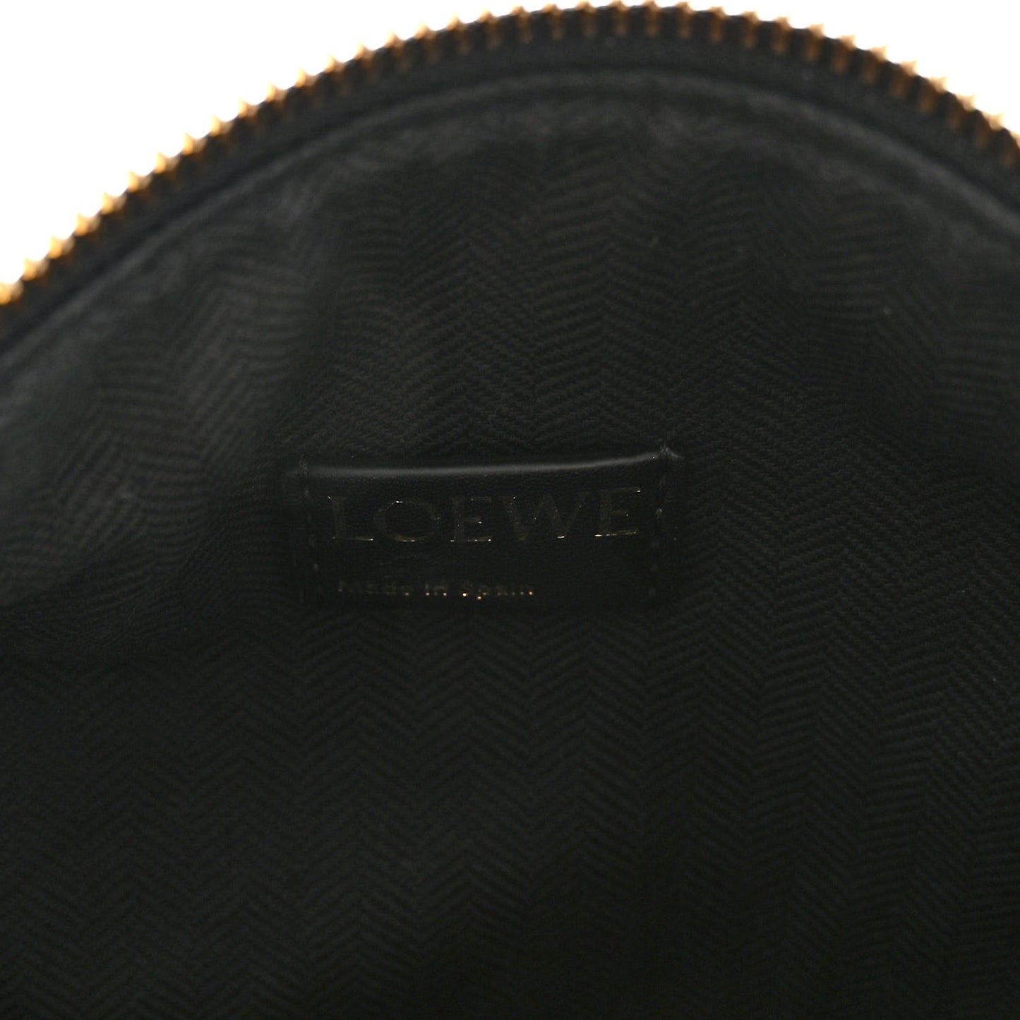 Jacquard Anagram Calfskin Small Cubi Bag Anthracite Black