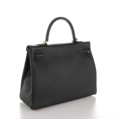 Hermes Togo Kelly Retourne 35 Black 3 of 25