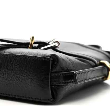 Givenchy Tumbled Calfskin Nano Voyou Bag Black 10 of 10