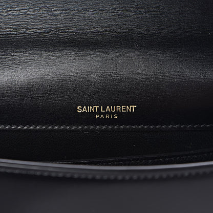 Saint Laurent Calfskin Small Datcha Satchel Bag Black 9 of 12