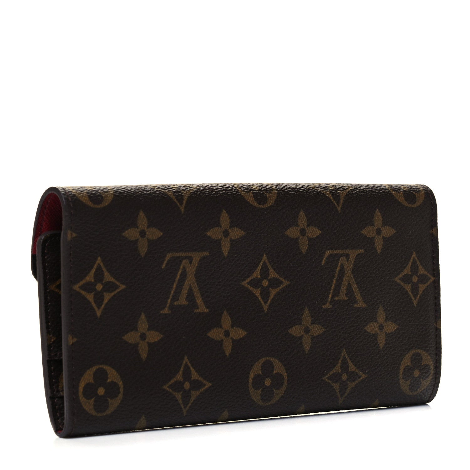 Louis Vuitton Monogram Josephine Wallet Red 3 of 9