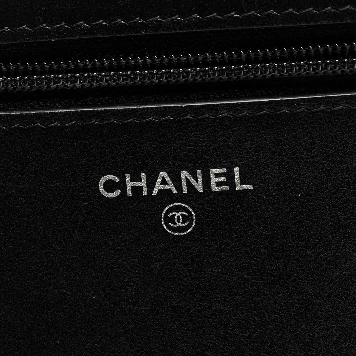 Chanel Caviar Quilted Boy Wallet On Chain WOC Black 6 of 9
