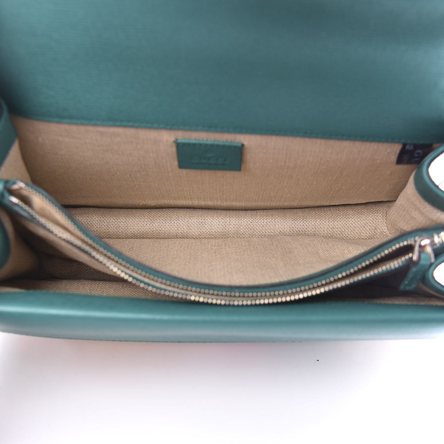 Calfskin Blooms Print Small Dionysus Shoulder Bag Bright Emerald Multicolor