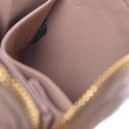 Miu Miu Nappa Matelasse Lux Coin Purse Cammeo 7 of 10