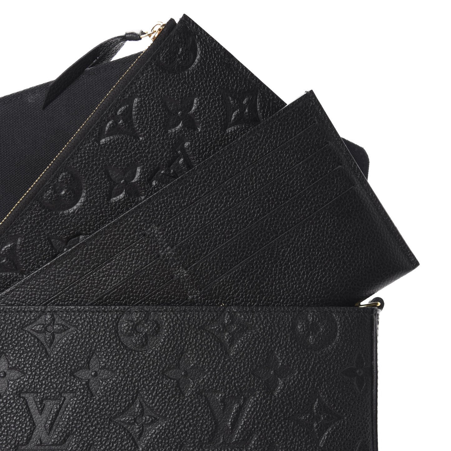 Empreinte Pochette Felicie Chain Wallet Black