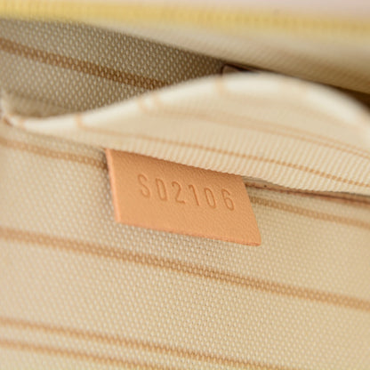 Louis Vuitton Damier Azur Neverfull MM GM Pochette 7 of 8
