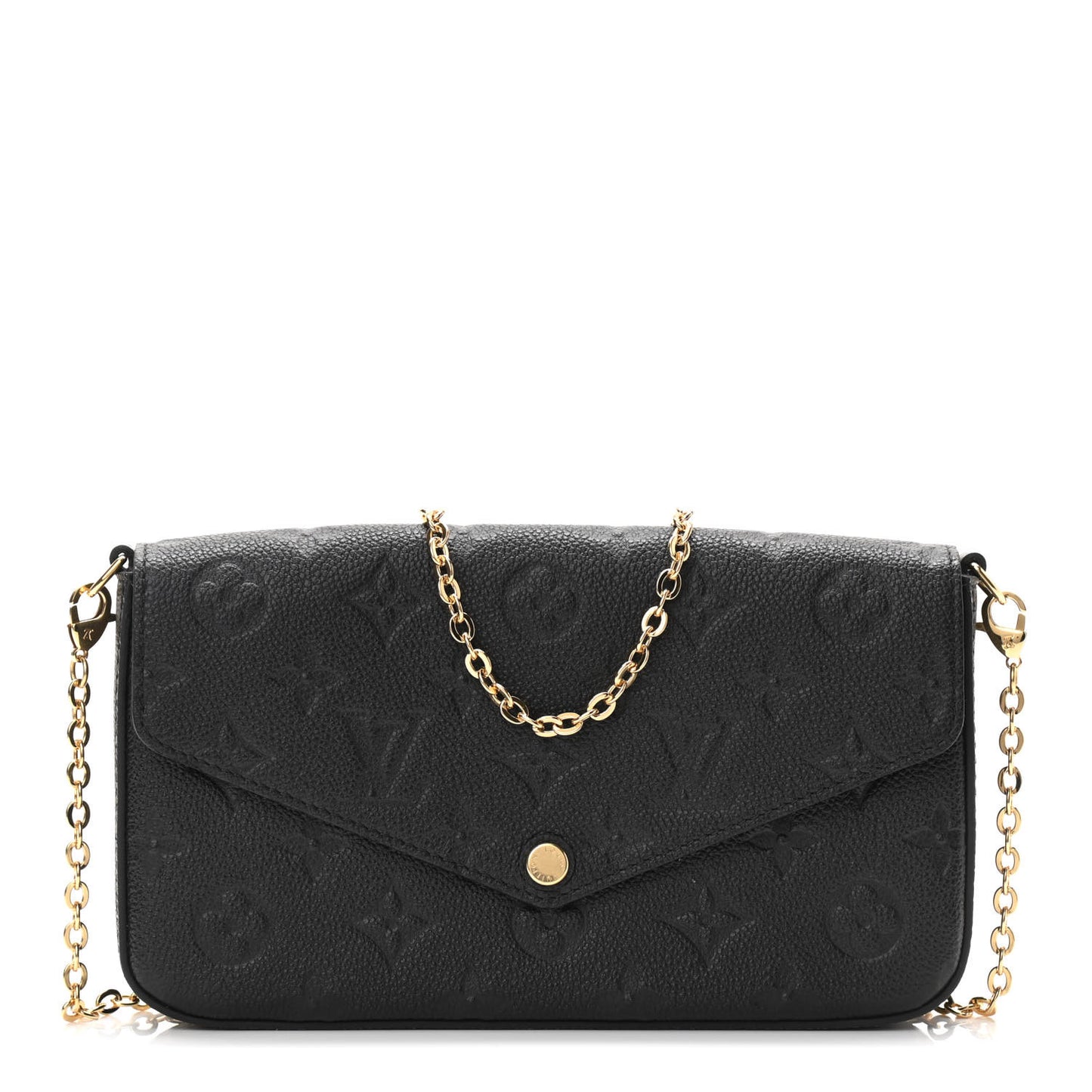 Empreinte Pochette Felicie Chain Wallet Black