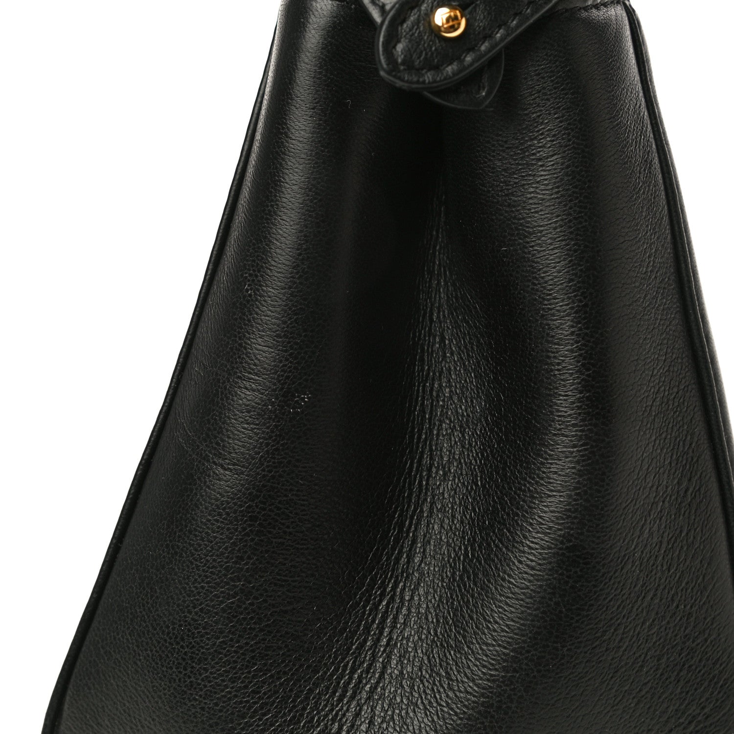 Fendi Nappa Mini Peekaboo Iconic Satchel Black 26 of 26