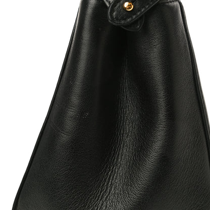 Fendi Nappa Mini Peekaboo Iconic Satchel Black 26 of 26