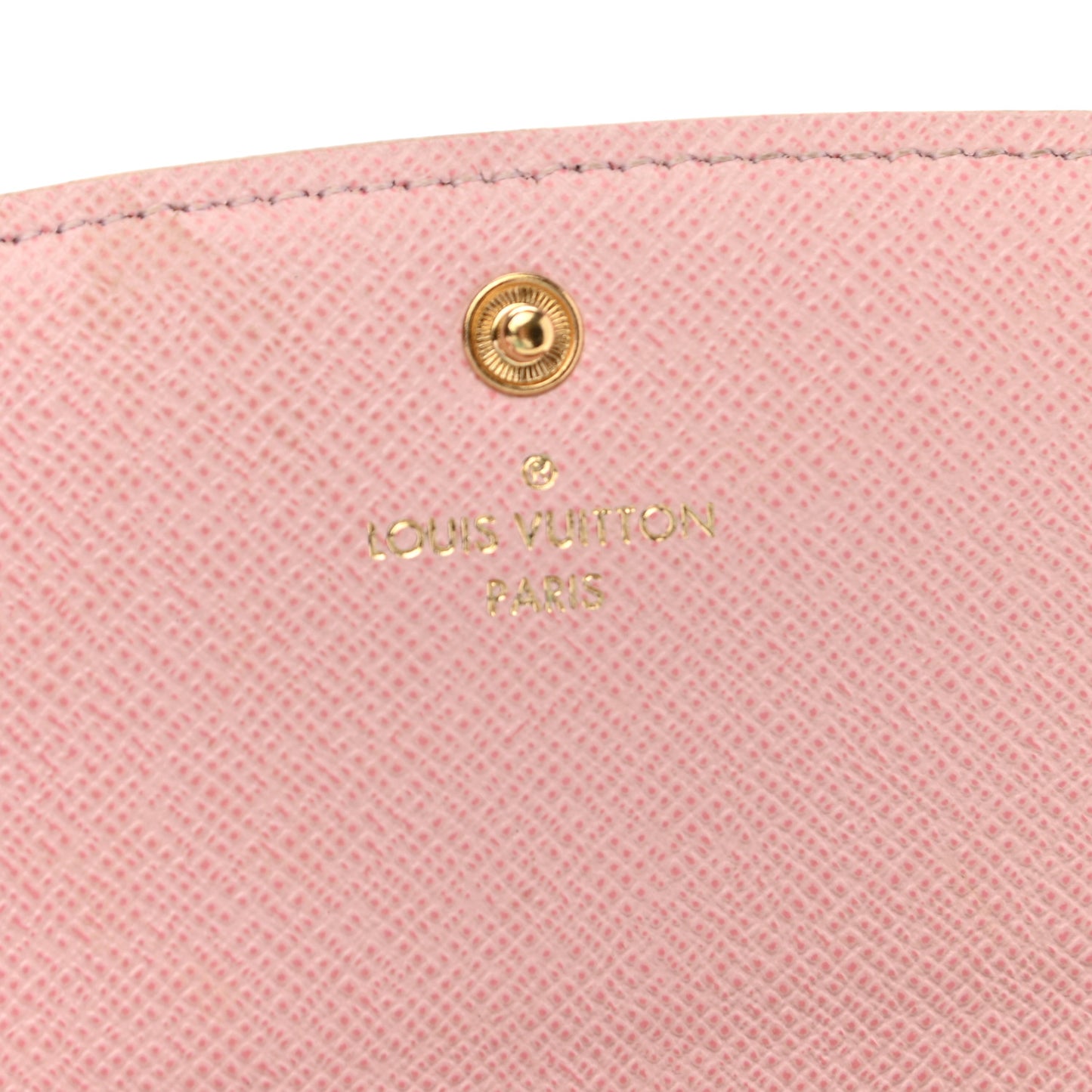 Damier Azur Emilie Wallet Rose Ballerine