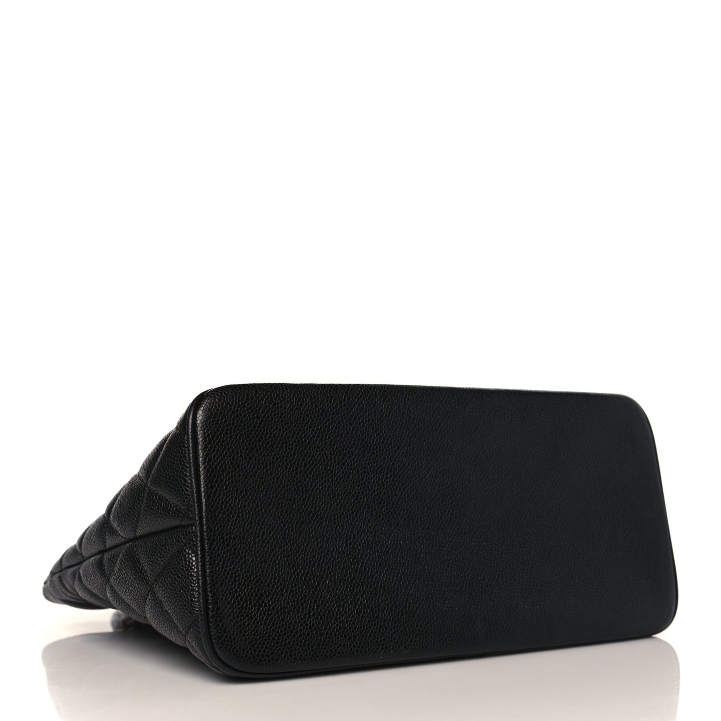 Caviar Quilted Medallion Tote Black