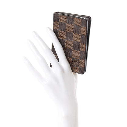 Louis Vuitton Damier Ebene Pocket Organizer NM 2 of 9