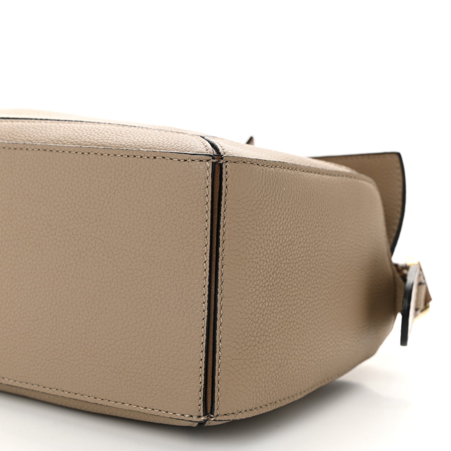 Loewe Grained Calfskin Small Puzzle Bag Sand Mink 1738963