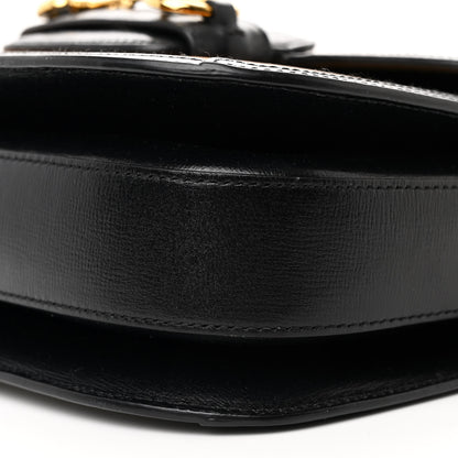 Gucci Azalea Calfskin Tri-Color Horsebit 1955 Shoulder Bag Mystic White Sun Oil Black 10 of 11