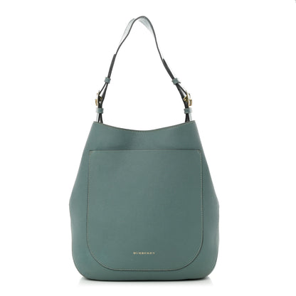 Burberry Grainy Calfskin Small Elmstone Hobo Eucalyptus Green 1 of 18