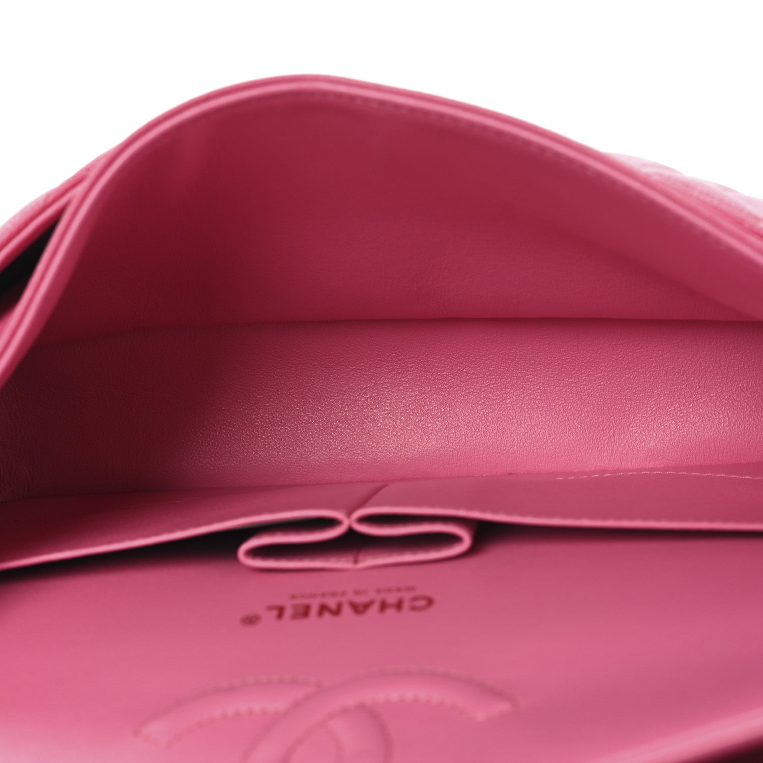 Chanel Caviar Quilted Medium Double Flap Pink 5 of 11