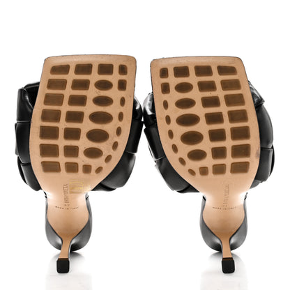 Bottega Veneta Nappa Maxi Intrecciato Lido Mule Sandals 37 Black 5 of 10