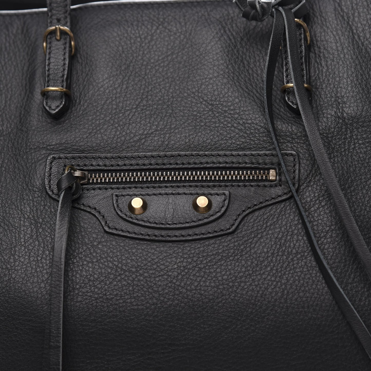 Veau Papier A4 Tote Black