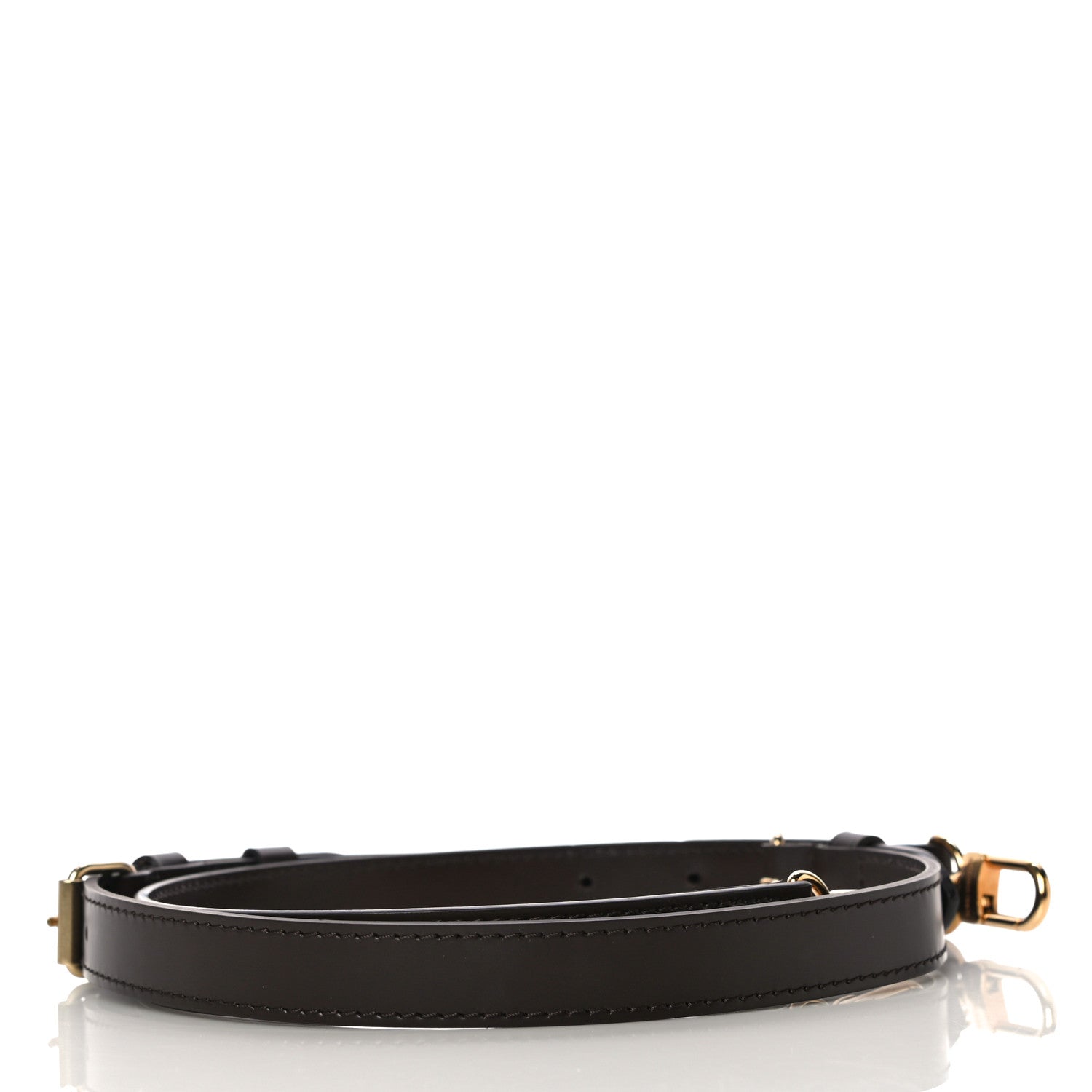 Louis Vuitton Calfskin Adjustable Speedy Bandouliere Shoulder Strap Brown 6 of 9