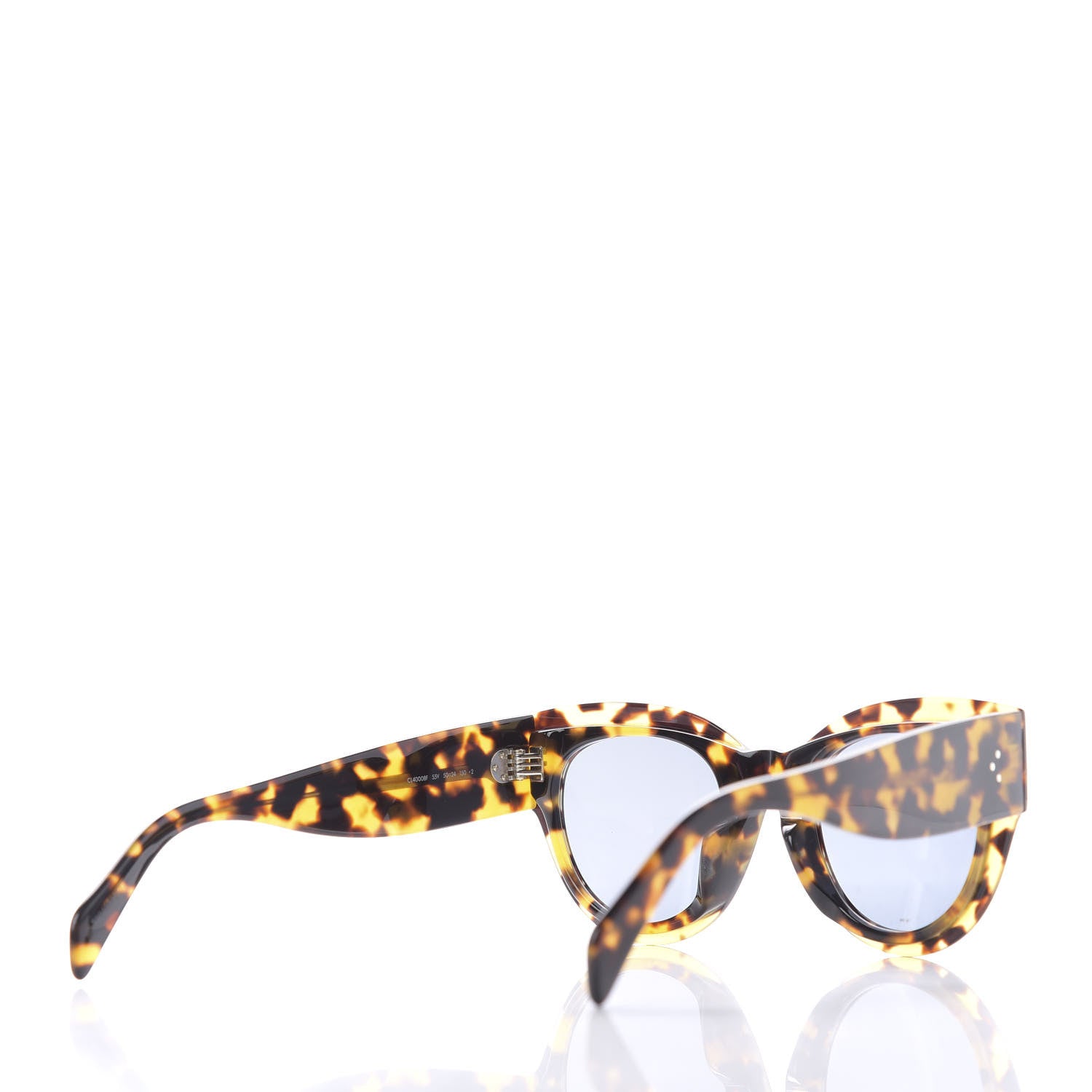 Celine Sunglasses CL 40008F Tortoise 4 of 7