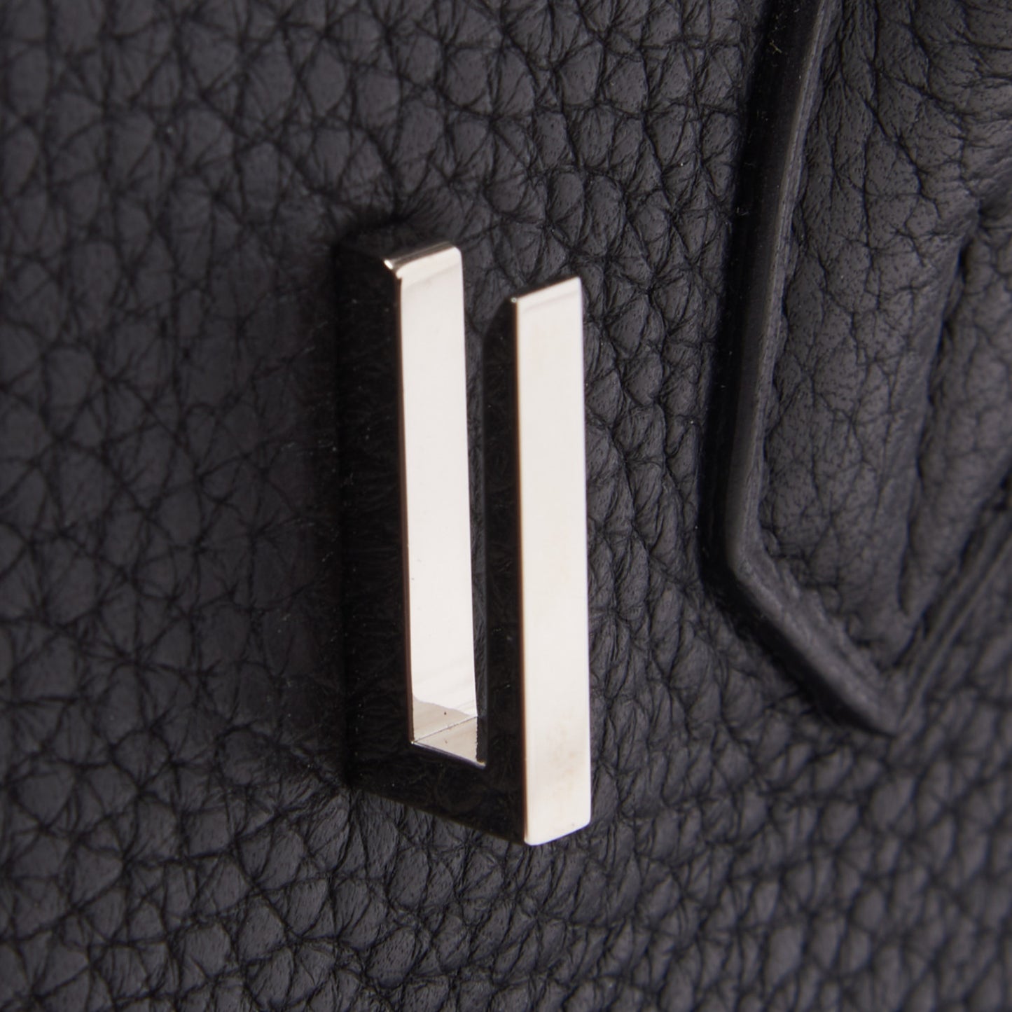 Taurillon Clemence Birkin 30 Black
