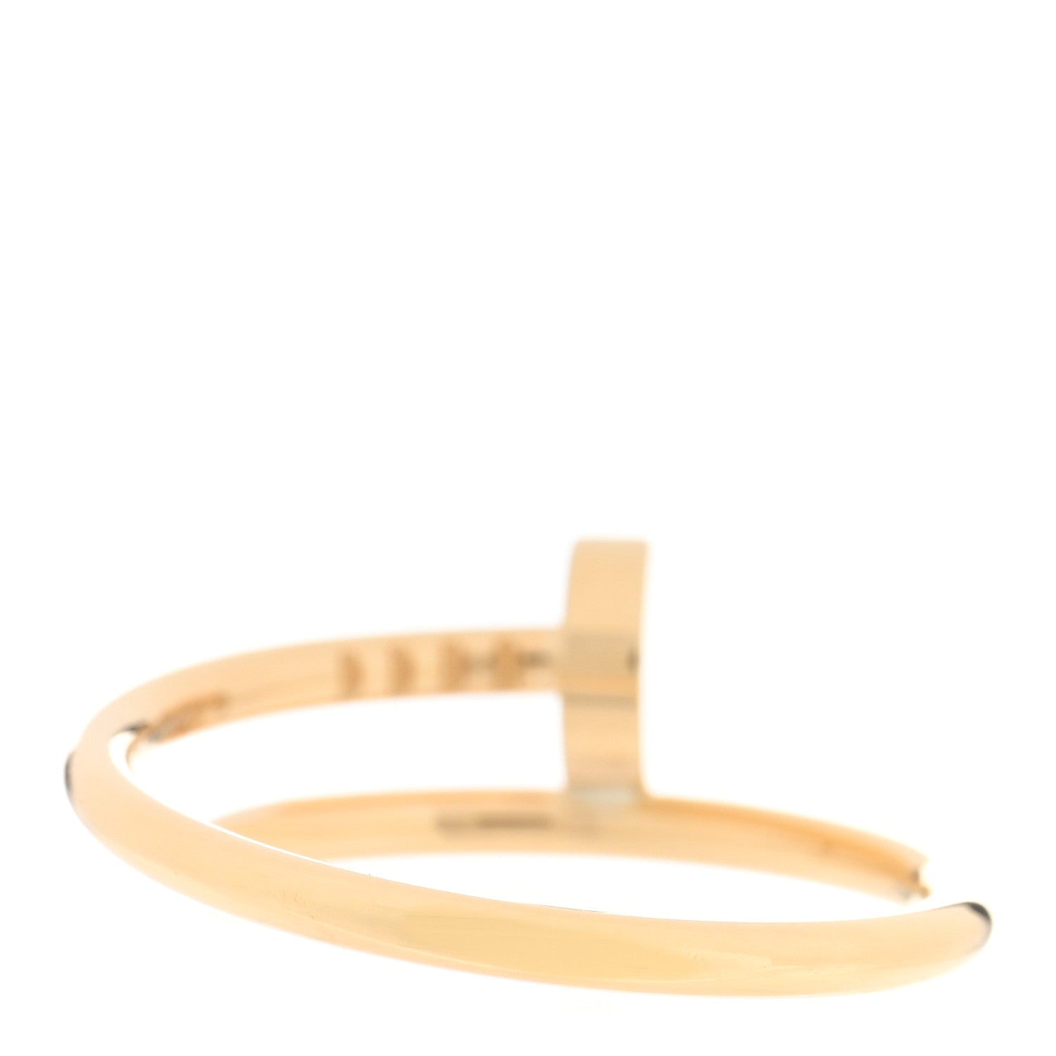 Cartier 18K Yellow Gold Small Juste Un Clou Ring 54 6.75 3 of 5